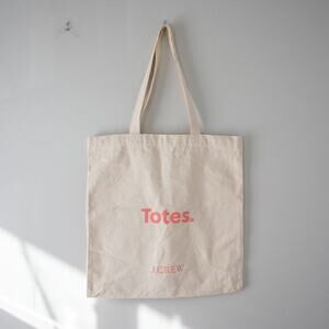 J‎ Crew "Totes" Tote Bag
